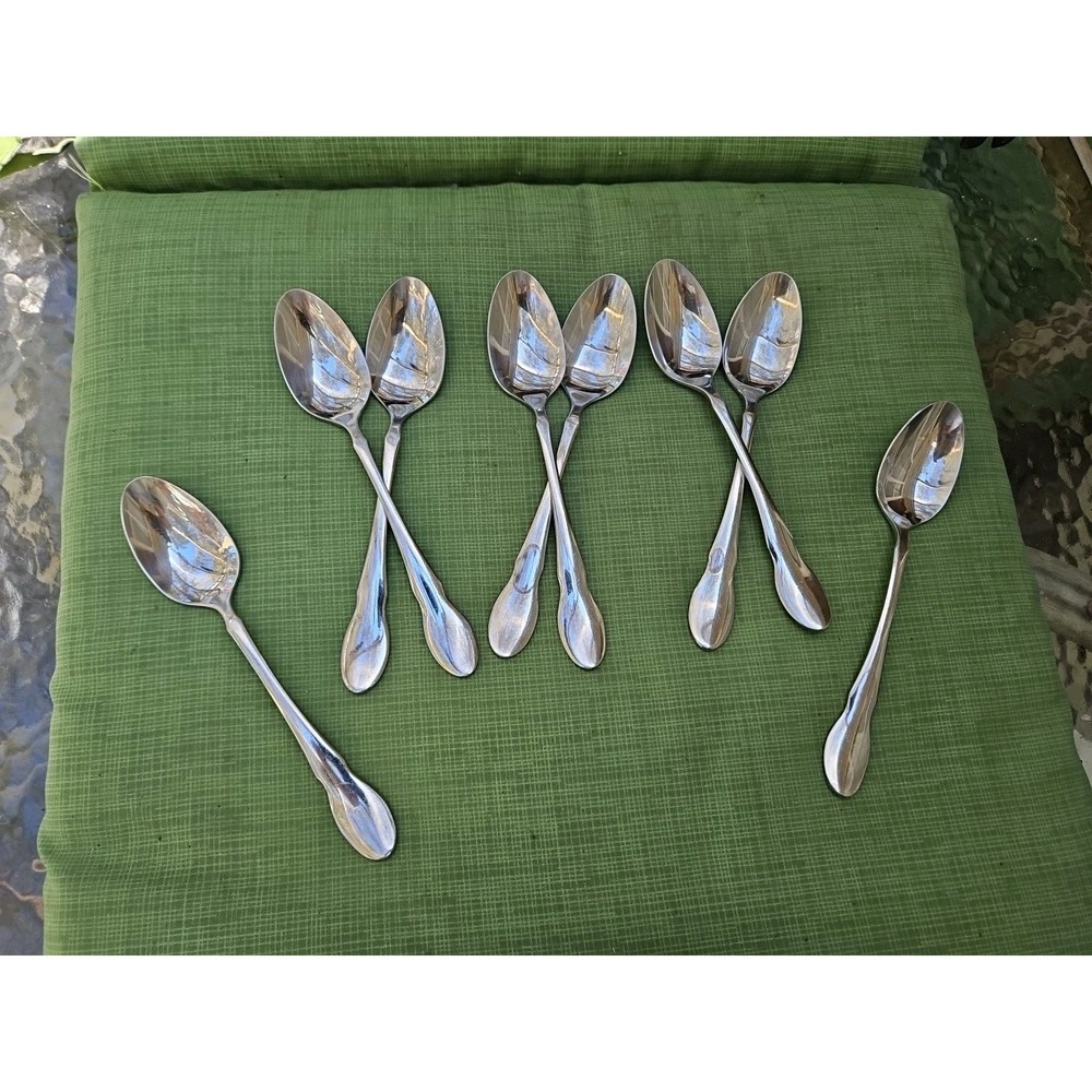 8 Gourmet Settings GS Dinner‎ Soup Spoons Windermere Stainless Flatware
